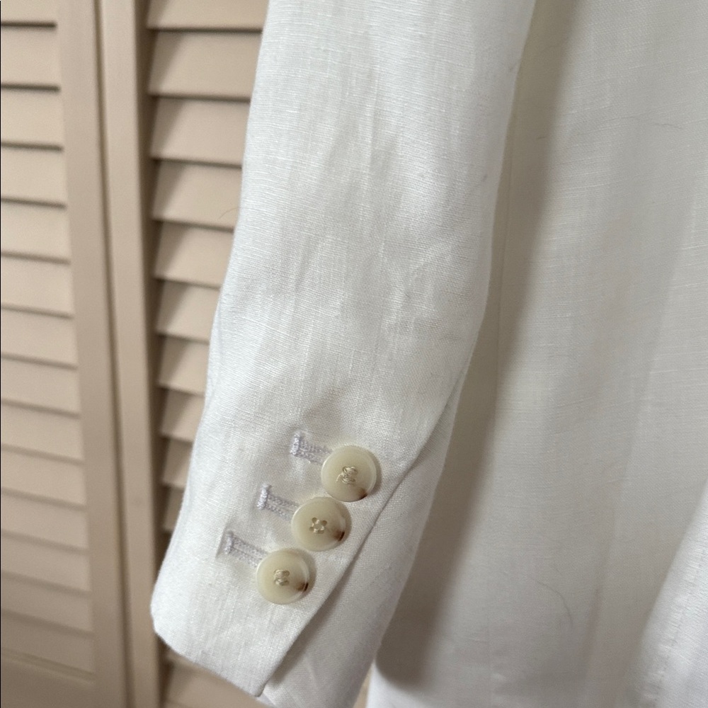 Talbots Women's Elegant White Blazer - Picture 5 of 5